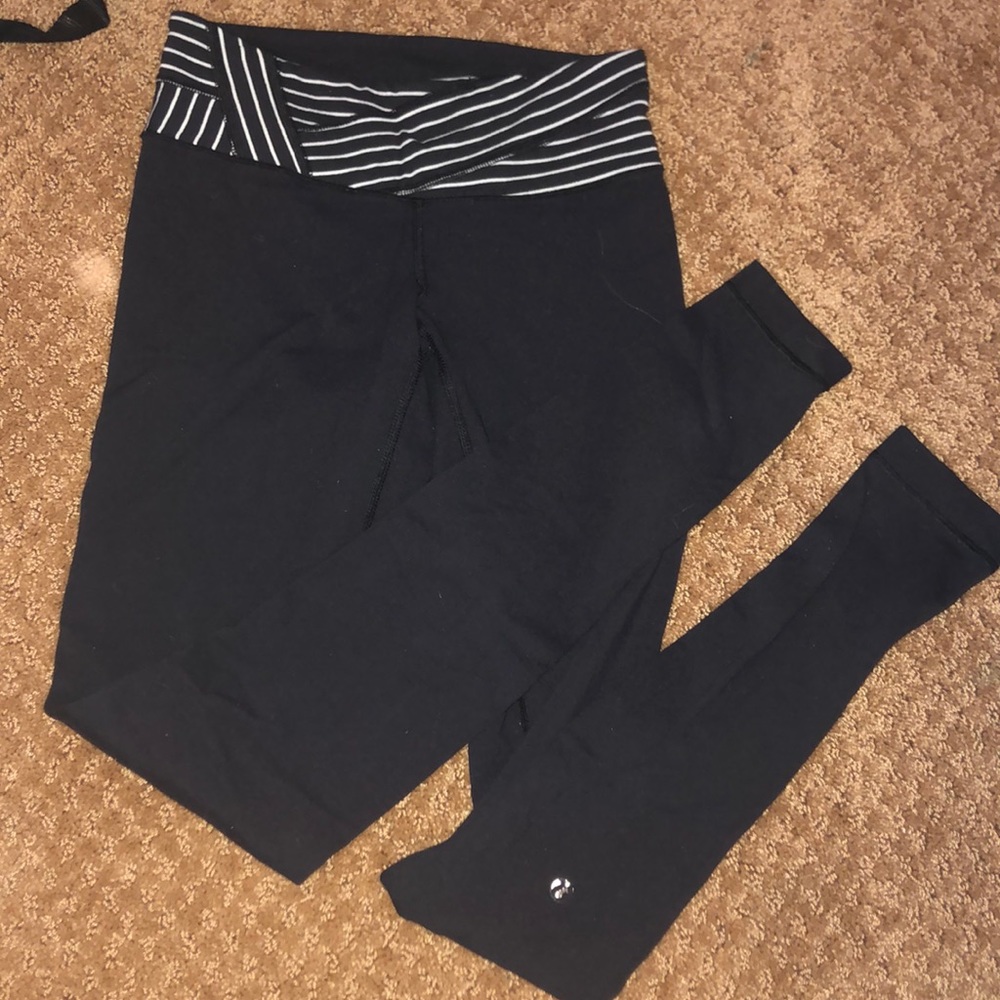 Lulu Lemon Full Length Reversible Leggings